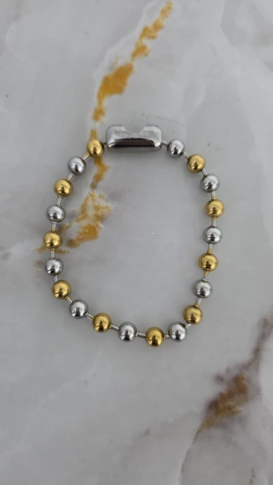 Pulsera bicolor