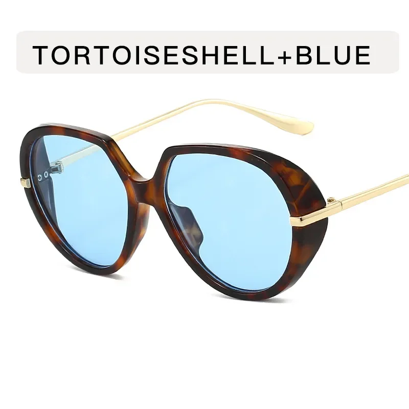 Lentes Azul con Animal Print