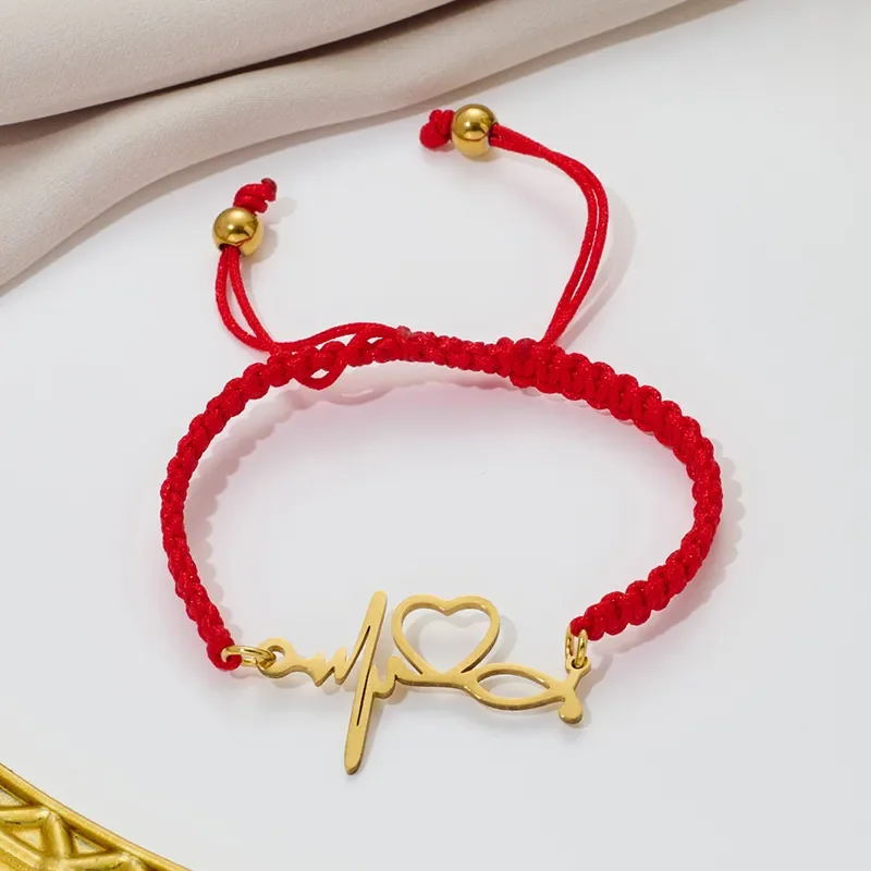 pulsera tejida de signos vitales