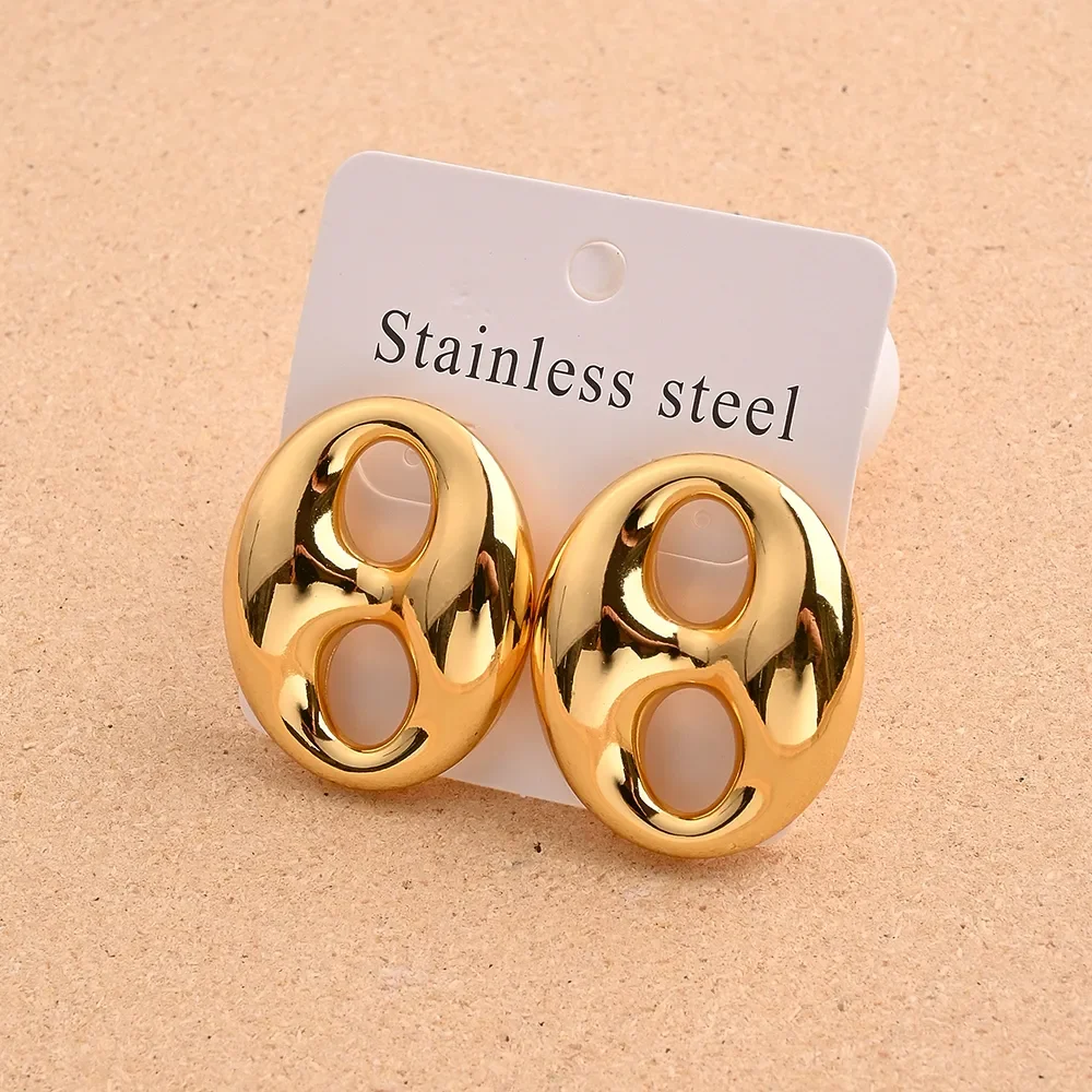 Aretes grano de cafe