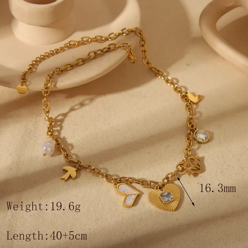 Collar de corazon