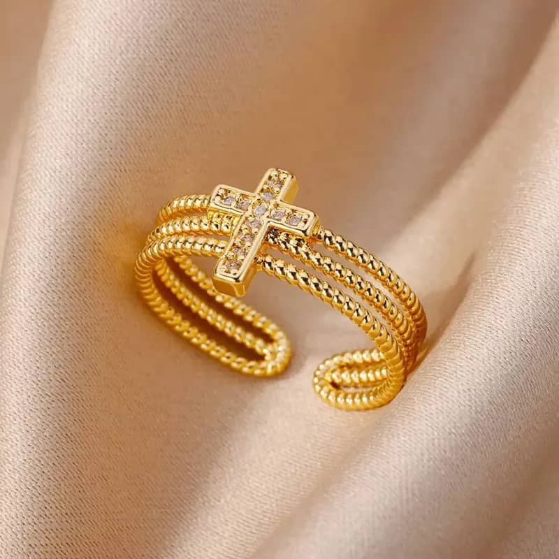 Anillo de cruz