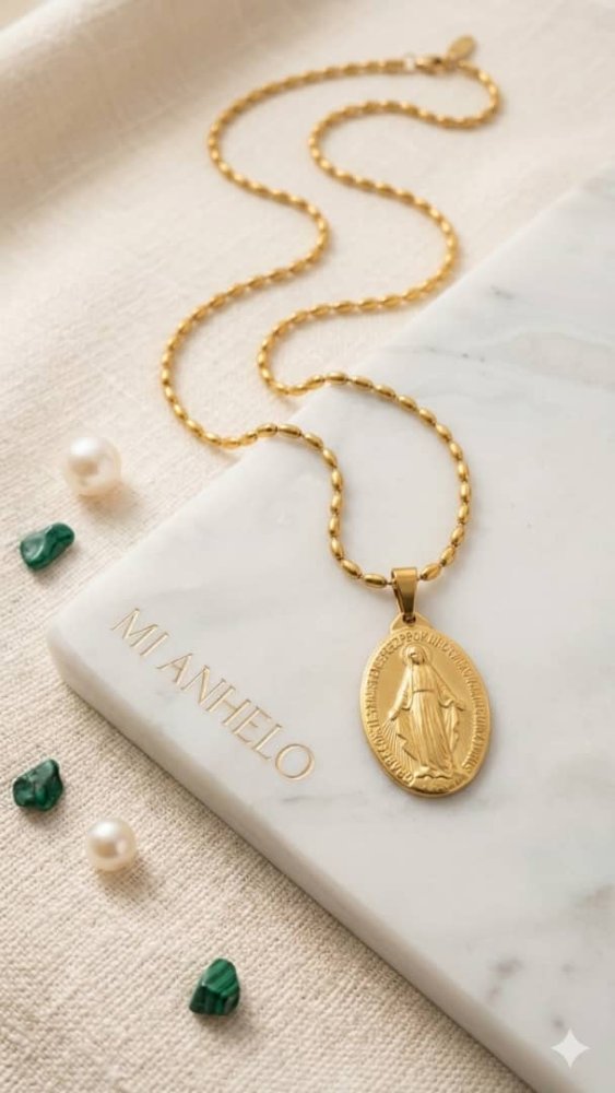 Collar sencillo virgen la milagrosa