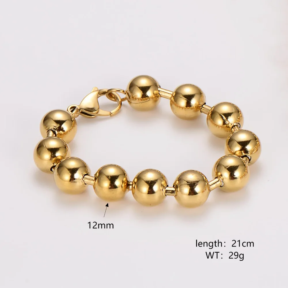pulsera de balin de 12mm