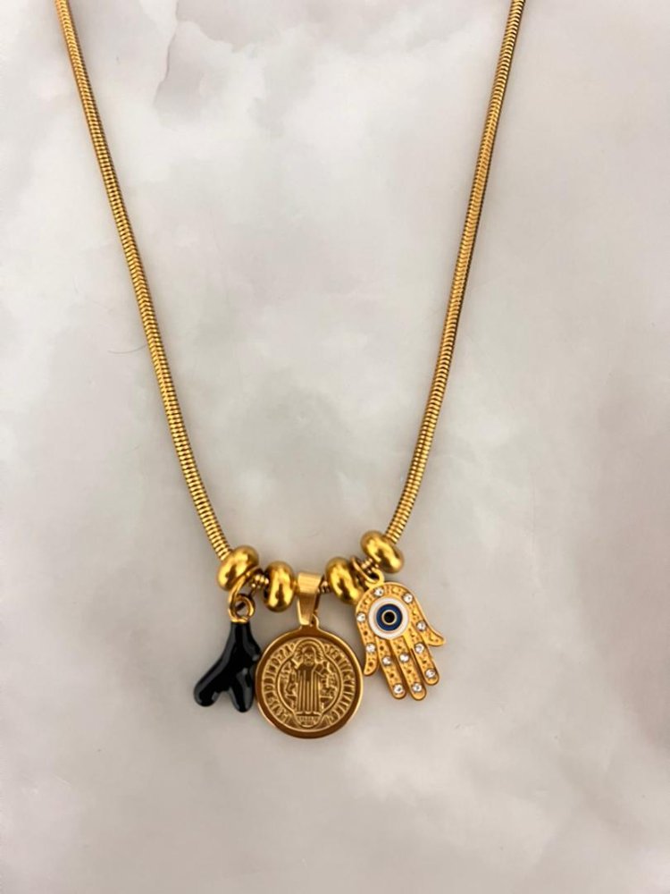 Collar de san benito de abad