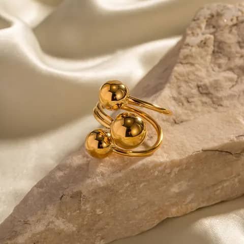 Anillo ajustable de balines
