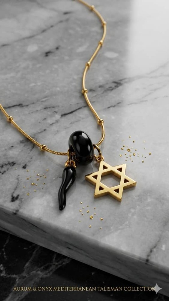 Collar estrella de david