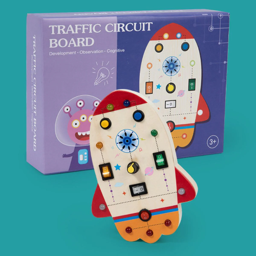 TABLERO ELECTRICO MONTESSORI TRAFFIC CIRCUIT
