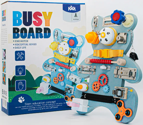 TABLERO MONTESSORI ESTILO OSO