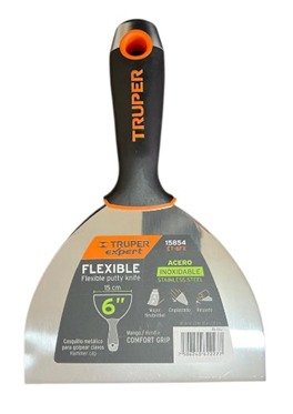 ESPÁTULA 6" DE ACERO INOXIDABLE TRUPER