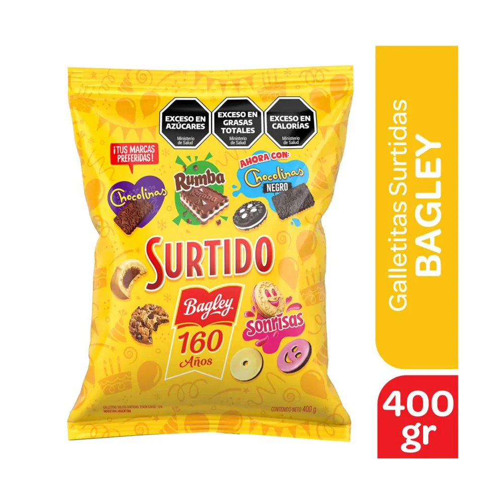 Surtido Bagley 400gr
