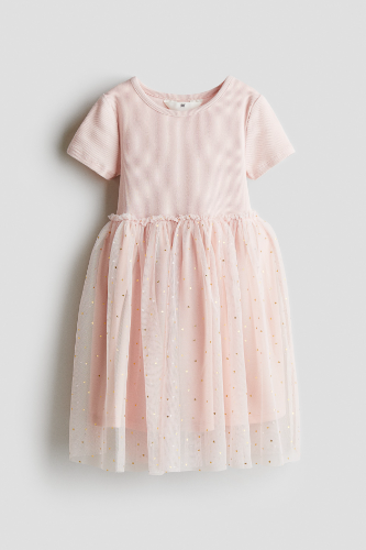 Vestido Rosita Tulle Brillante 3/4T