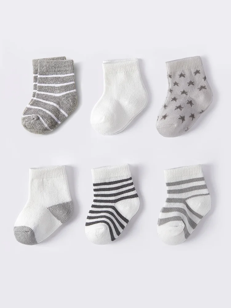 Paquete de 6 Pares de Medias