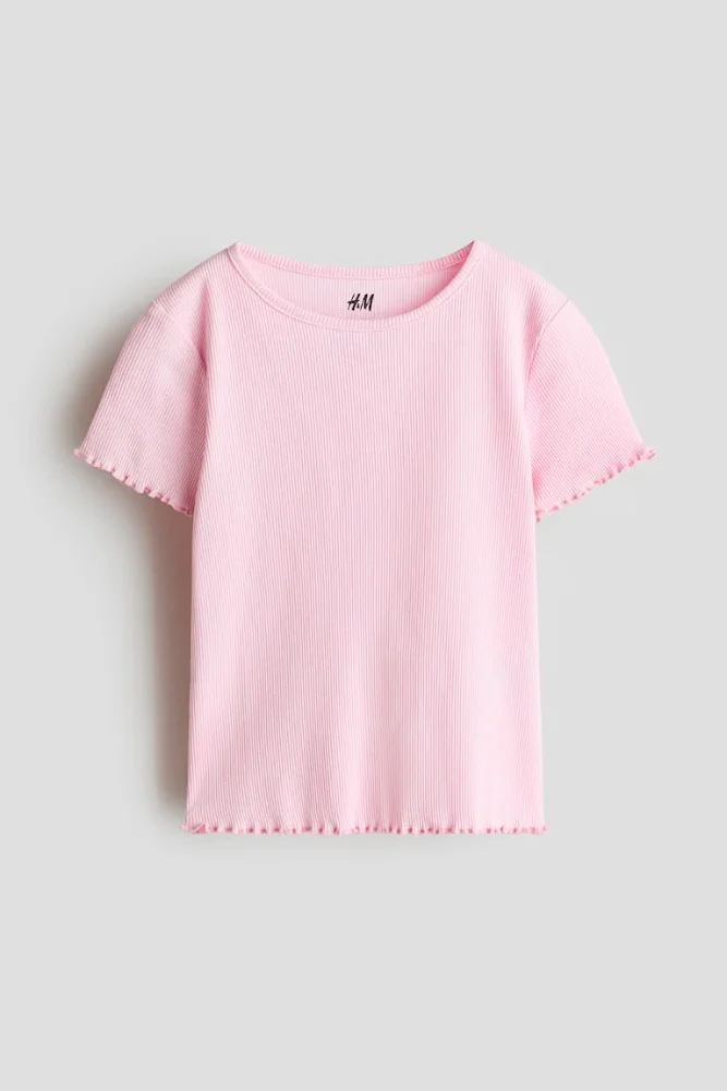 Blusa Rosada lisa 6/7T