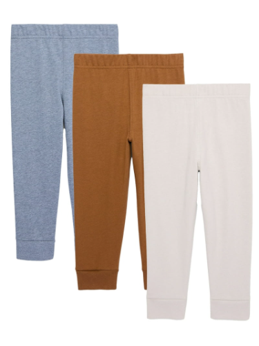 Jogger de Felpa de Niño, beige, marron, gris 4T