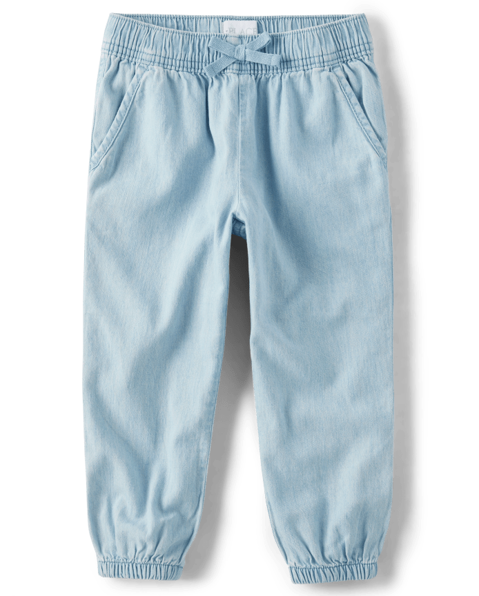 Jogger Chambray Celeste 6/7T