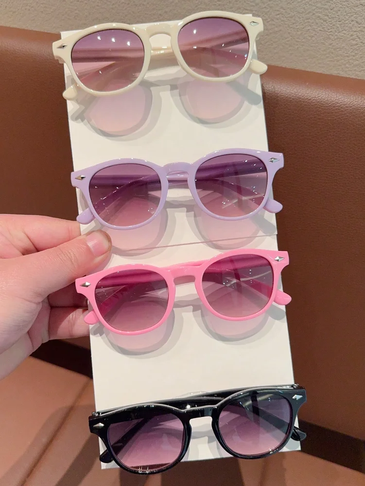 Lentes de niña (Beige, lila, fucsia, negro) por unidad
