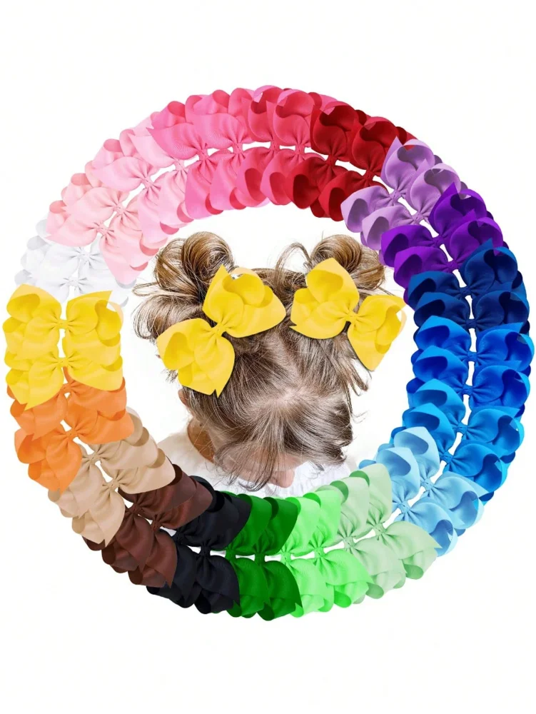 Par de lazos estilo burbuja colores varios