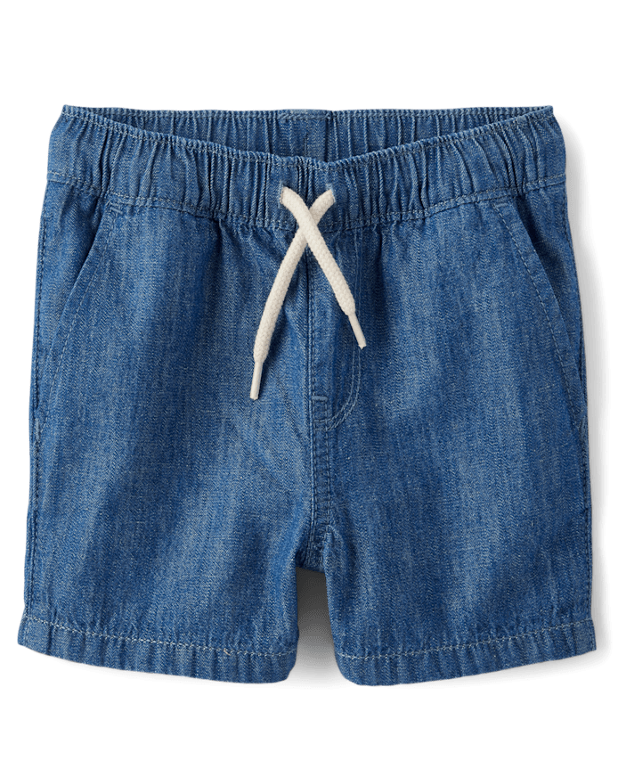 Short Chambray de niño 5T