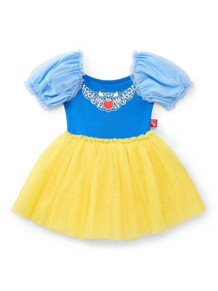 Vestido Tutu Princesa Blanca Nieves 3T