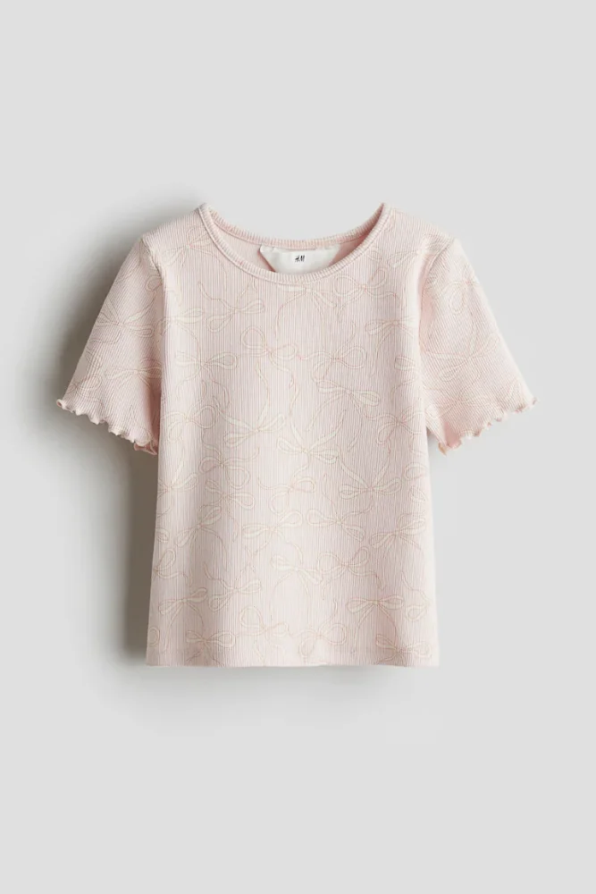 Blusa Rosada de Lacitos Coquette 6T