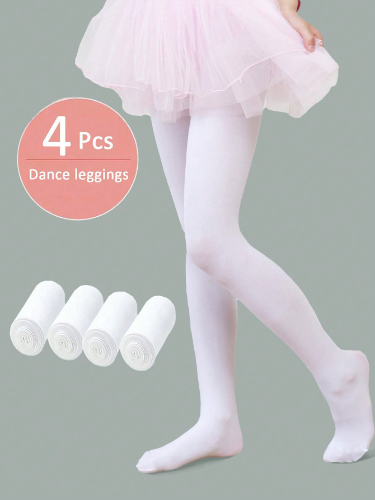 Medias Pantys Blancas 2-3T