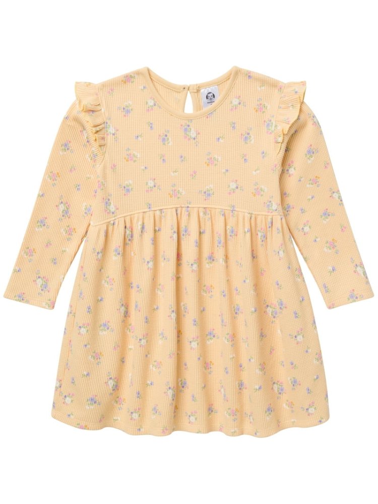 Vestido M/L Crema Floral 18 Meses