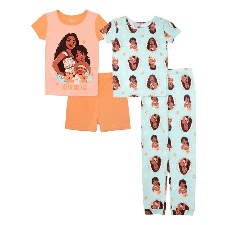 Pijama Naranja Moana Short 6T