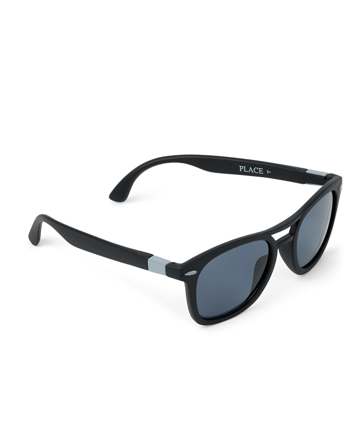 Lentes de sol color negro +5