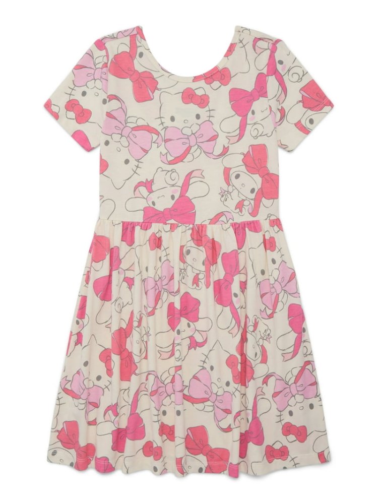 Vestido Estampado de Hello Kitty 6T