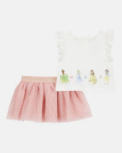 Conjunto Blusa de Princesa y Tutu 24 Meses