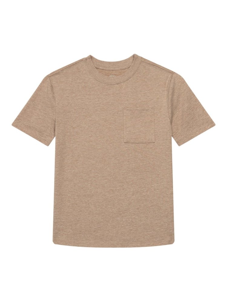 Camiseta Beige con bolsillo 10-12T