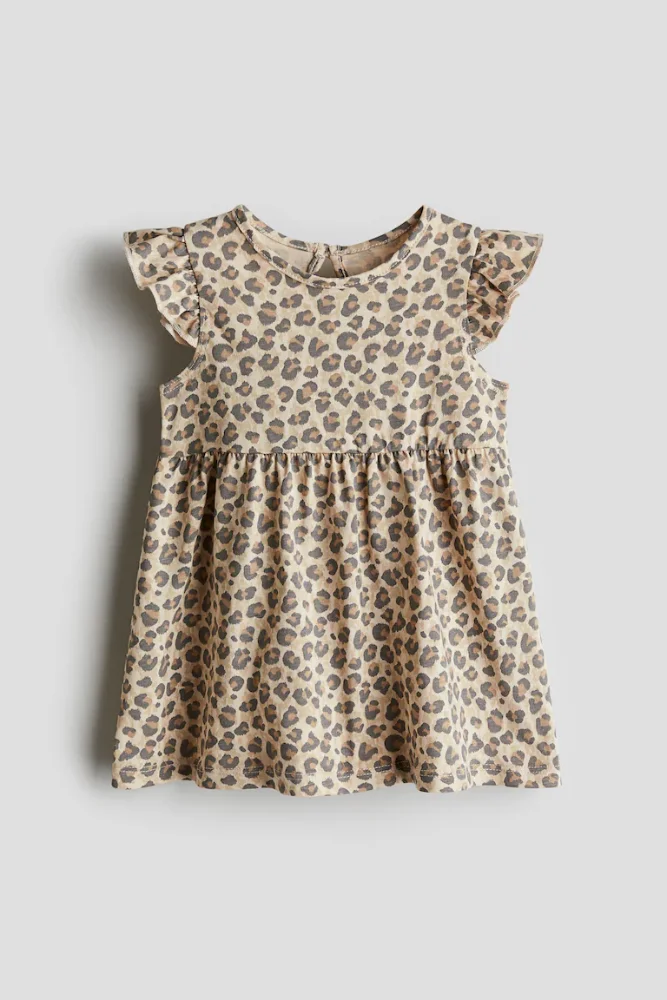 Vestido Animal Print de niña 4T