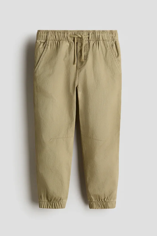 Jogger de niño verde Khaki 10T
