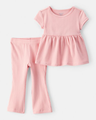 Conjunto Rosado de bebe 24 Meses
