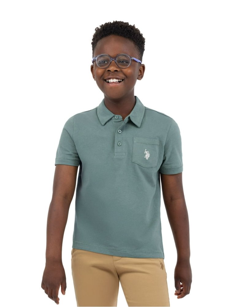 Chemise U.S Polo Verde 10-12T