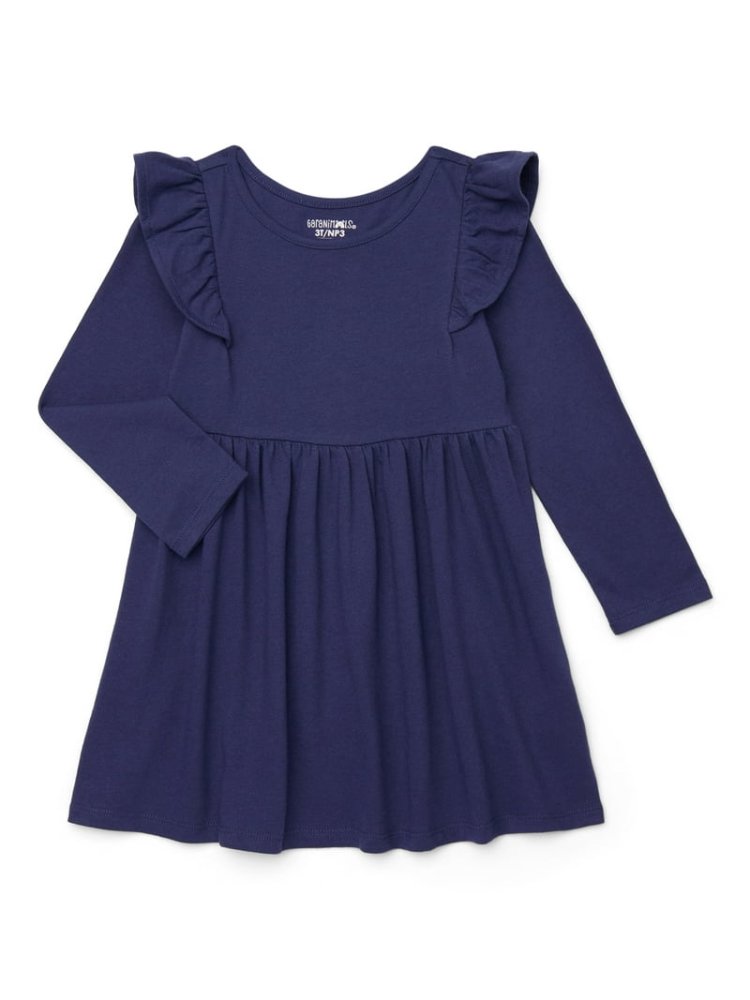 Vestido M/L Azul oscuro 12 Meses
