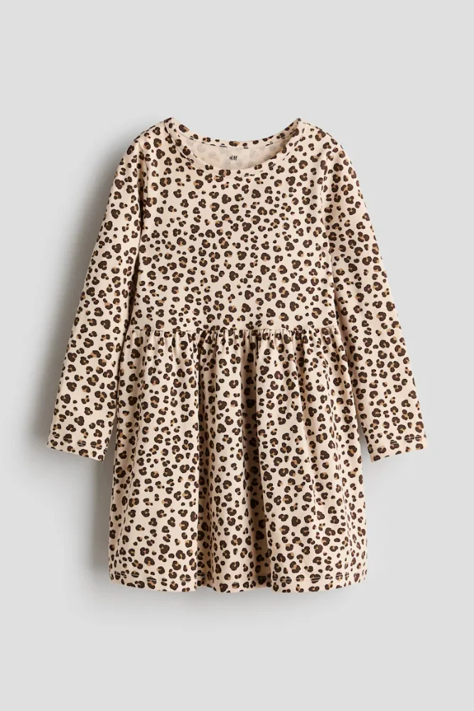 Vestido M/L Leopardo Print 6/7T