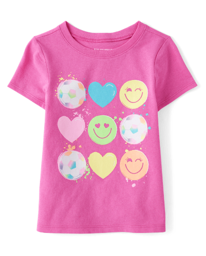 Franela Fucsia figura caritas 5T