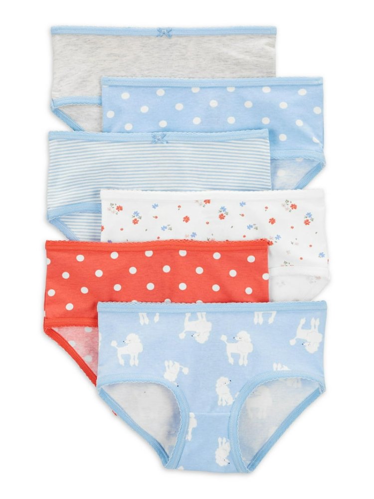 Paq de 6 Pantaletas 4-5T Carters