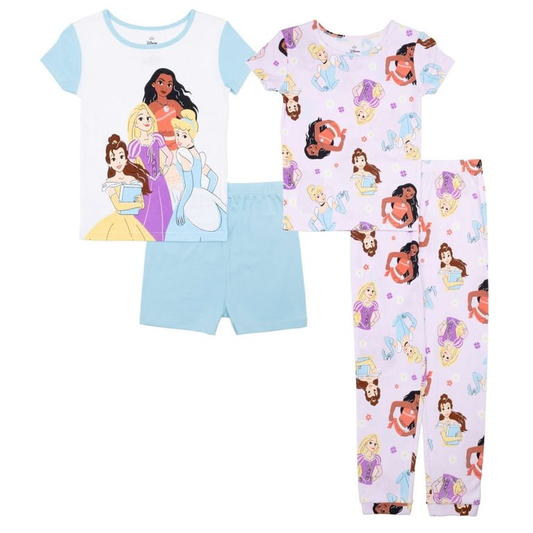 Pijama Princesas Short 4T