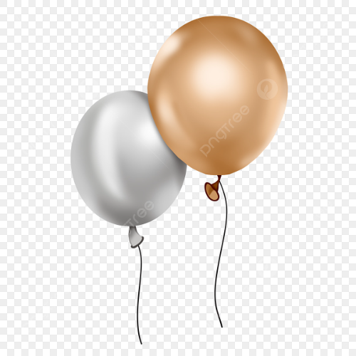 BOLSA DE GLOBO PLATEADO/DORADO 50 PZ