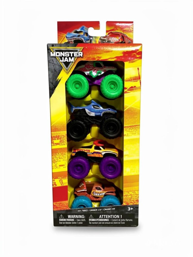 MONSTER JAM 4 PACK