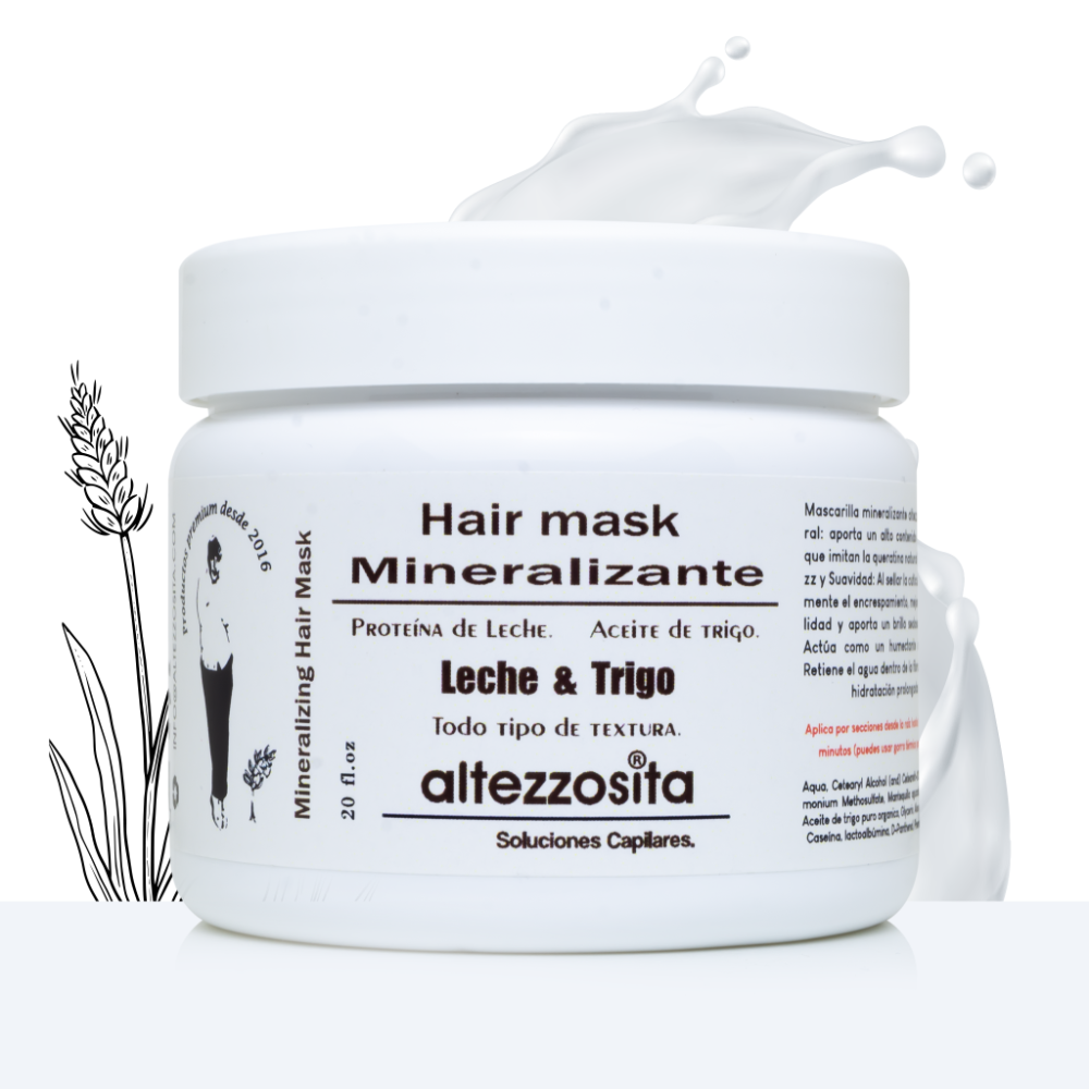 Mascarilla Leche y Coco