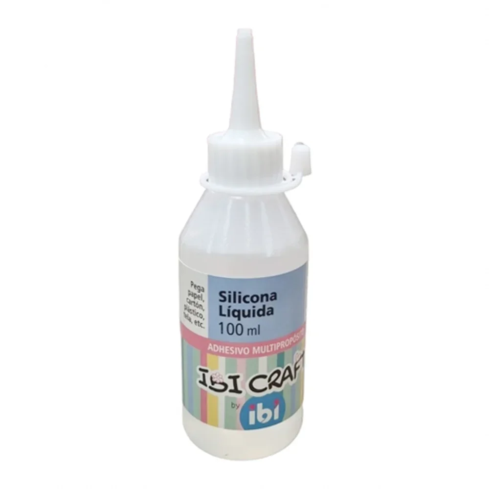 27 Adhesivo Silicona Liquida x100ml ibicraft