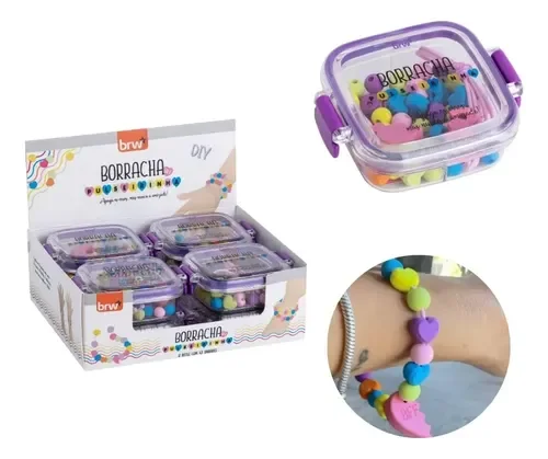 27 Goma de borrar BRW pulseras