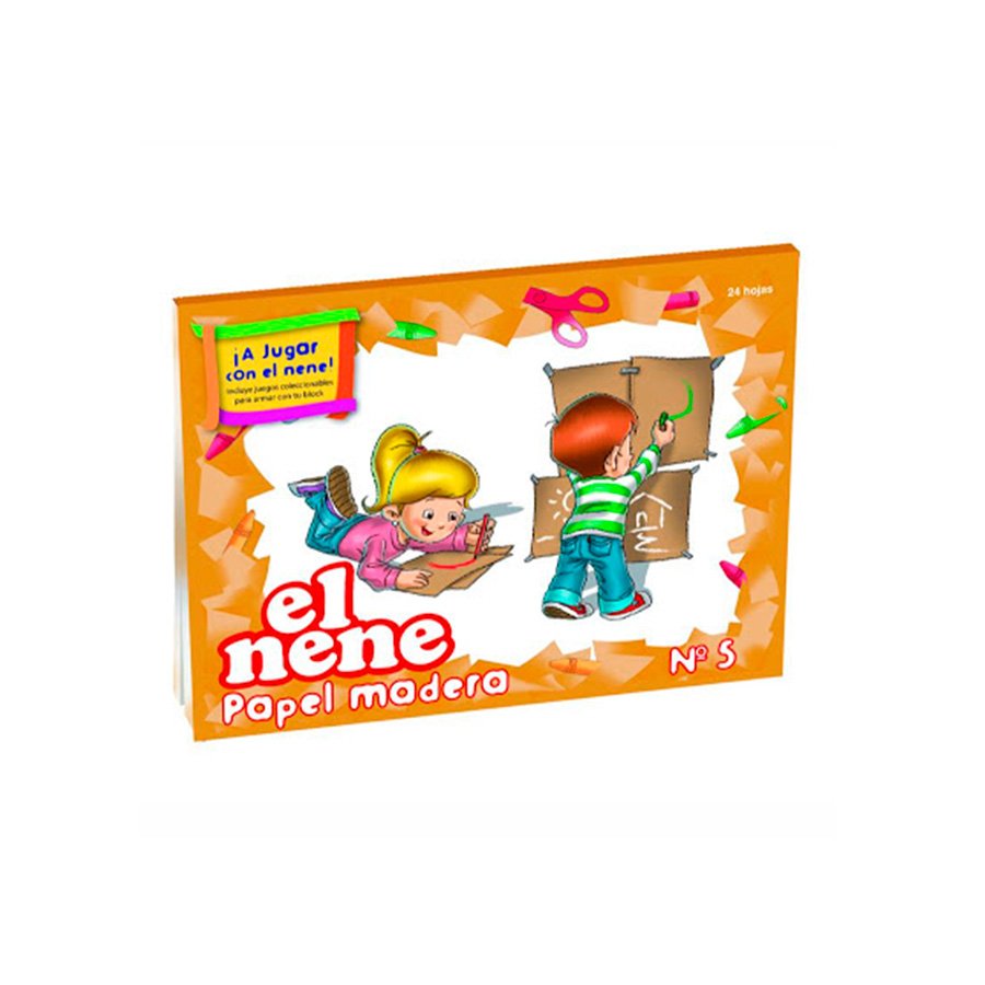 Bloc El Nene papel madera