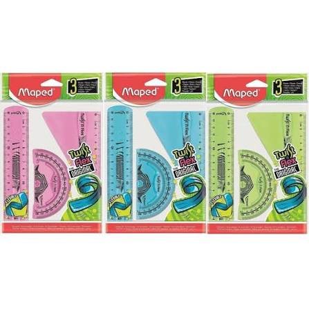 27 Juego de Geometria Maped Flex 15cm