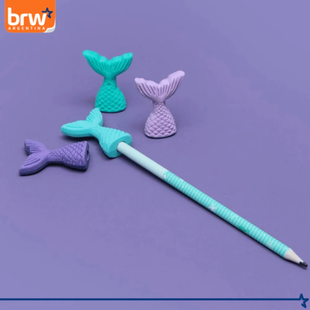 27 Goma de borrar BRW sirena tubo x4u