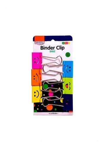 27 Binder Clips Brw smile